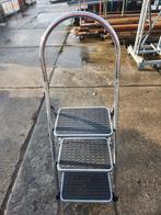 201 - Altrex trap, 3 tredes, Ophalen, Gebruikt, Trap, Opvouwbaar of Inschuifbaar