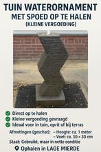 Tuin Waterornament  Met pomp., Tuin en Terras, Waterpartijen en Fonteinen, Ophalen, Gebruikt, Beton, Waterornament