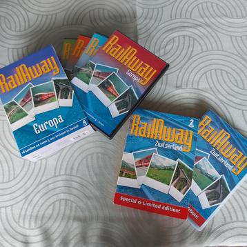 6 DVD’s Rail Away Europa 16:9 AL 10u speelduur beschikbaar voor biedingen