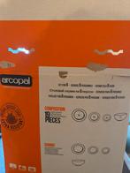 2x Arcopal Zélie Servies - 19 Delig - Nieuw in Doos!, Ophalen, Nieuw, Effen, Aardewerk