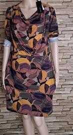 PAZ TORRAS Nieuw Kleurrijk Stretch Jurkje, maat 44, Kleding | Dames, Jurken, Paz Torras, Overige kleuren, Verzenden, Maat 42/44 (L)