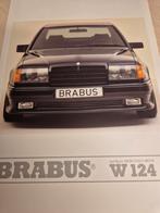 Brabus Mercedes w124 3,5 modellen sedan folder izgst 200 30, Ophalen of Verzenden, Zo goed als nieuw, Mercedes
