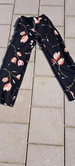 Zara pantalon met bloemmotief maat XS, Zwart, Ophalen of Verzenden, Zo goed als nieuw, Maat 34 (XS) of kleiner