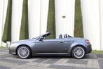 Alfa Romeo Spider 2.2 JTS Airco, Leder, Navi, ECC, LMV, PDC, Gebruikt, Zwart, 4 cilinders, Cabriolet