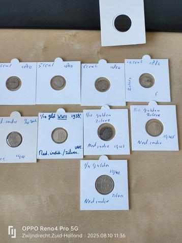 Zilver geld diverse  beschikbaar voor biedingen