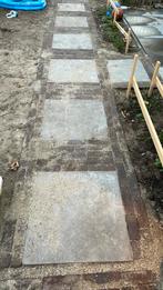 5 chinees hardsteen tegels 60x60, Tuin en Terras, Ophalen, Gebruikt, Terrastegels, Natuursteen