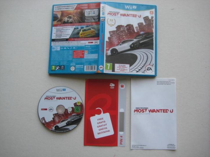 Need for Speed Nintendo Wii U, Spelcomputers en Games, Games | Nintendo Wii U, Zo goed als nieuw, Racen en Vliegen, 1 speler, Vanaf 3 jaar