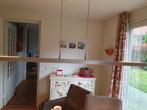 Mooie led hanglamp aluminium 1.30m, Ophalen, Gebruikt, Modern