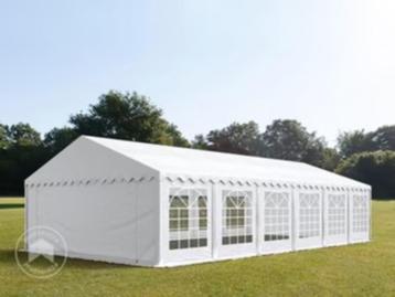 Te huur grote party tent 6 x 12 meter inclusief hulp opbouw beschikbaar voor biedingen