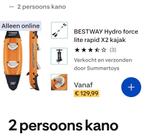 Bestway Hydro Force Kajak - 2 persoons - Opblaasbaar, Watersport en Boten, Met peddels, Kajak, Nieuw, Twee personen