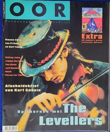 OOR 16-1994 Levellers The Band Kurt Cobain Porno for Pyros C beschikbaar voor biedingen