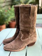 Ba&sh - Suede laarzen - model: Camargue, Kleding | Dames, Ophalen of Verzenden, Zo goed als nieuw, Zwart, Sneakers of Gympen