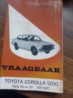 Vraagbaak TOYOTA COROLLA 20/ 30 vanaf 1971, Ophalen of Verzenden