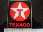 sticker texaco logo T staand, Verzenden, Zo goed als nieuw, Bedrijf of Vereniging
