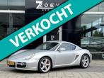 Porsche Cayman S S 3.4 AUT 2006 Grijs Youngtimer!/ECC/113DKM, Auto's, Porsche, Gebruikt, Huisgarantie, Met garantie (alle), Alcantara