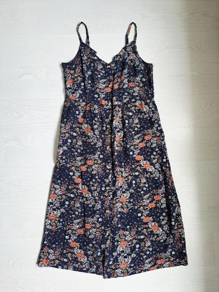 Zizzi jurk maat S (maat 42/44), Kleding | Dames, Jurken, Zo goed als nieuw, Maat 42/44 (L), Blauw, Onder de knie, Ophalen of Verzenden