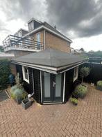 Tuinhuis / Blokhut 4,0 x 4,0 meter, Tuin en Terras, Tuinhuizen, Ophalen, 250 tot 500 cm, Blokhut, 2 ramen
