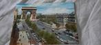 kaart Parijs - L Avenue des champs Elysees - Arc de Triomphe, Ophalen of Verzenden, 1960 tot 1980, Gelopen, Frankrijk