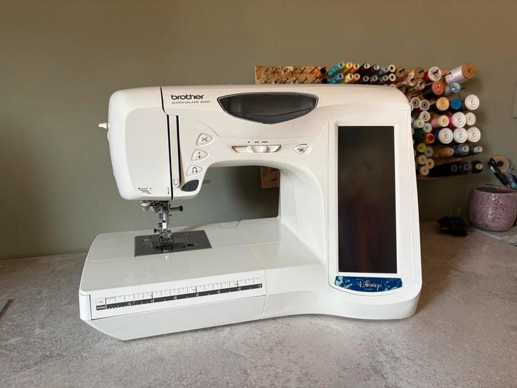 Brother Super Galaxie 3000D, Hobby en Vrije tijd, Naaimachines en Toebehoren, Gebruikt, Naaimachine, Brother, Ophalen of Verzenden