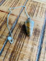 Tijgeroog pendel, Sieraden, Tassen en Uiterlijk, Edelstenen, Ophalen of Verzenden, Nieuw