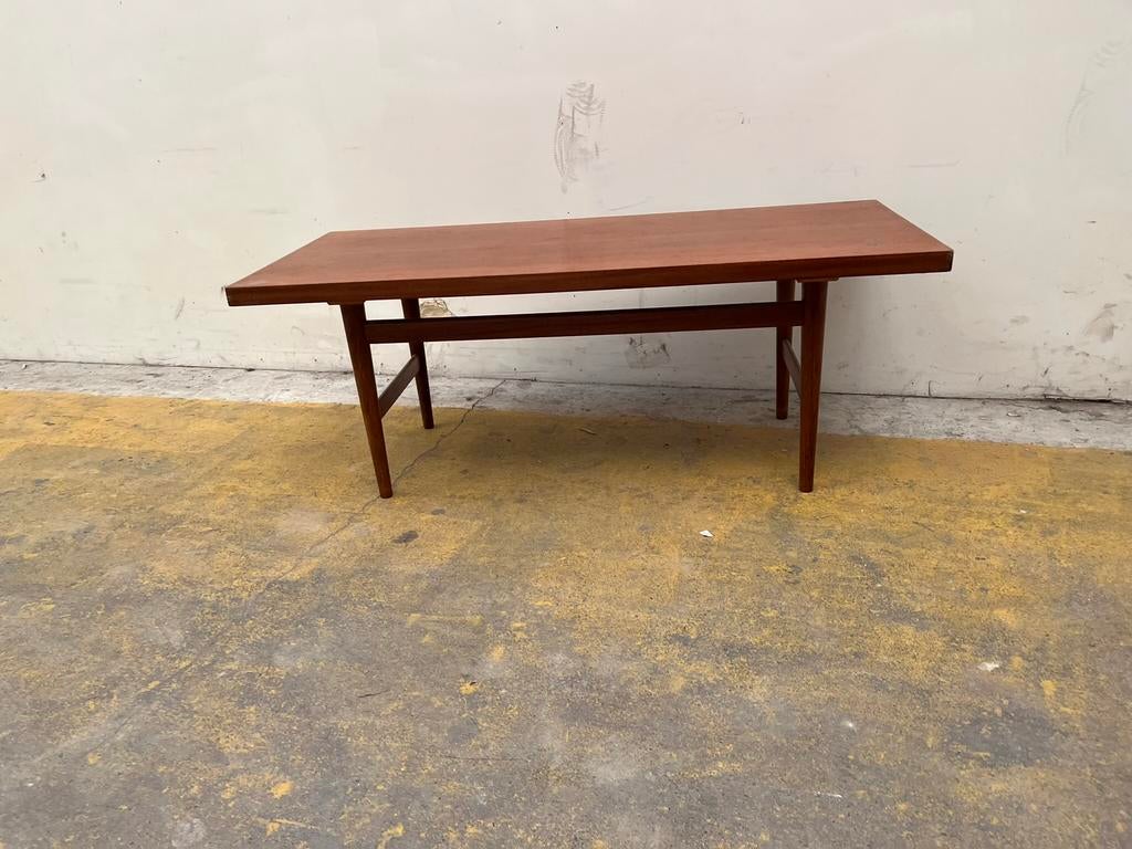 Salontafel teak jaren 60 vintage retro midcentury €120, Ophalen of Verzenden, Huis en Inrichting