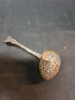 Prachtig antiek verzilverd theeei, Antiek en Kunst, Ophalen of Verzenden