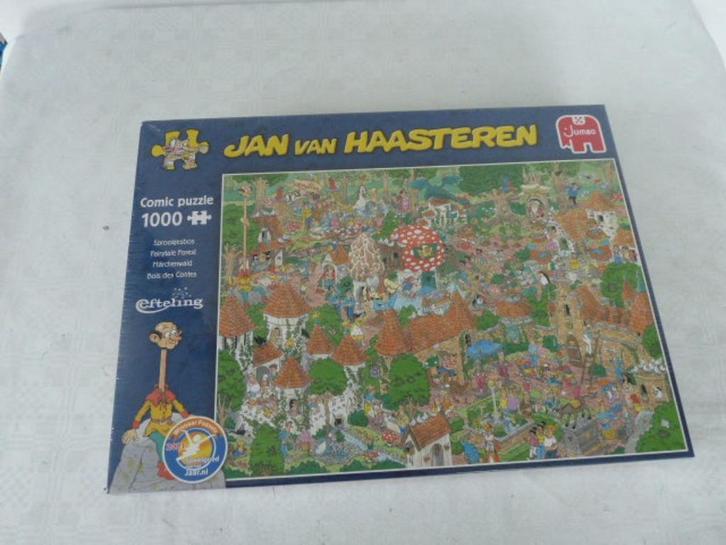 Efteling sprookjesbos puzzel 1000 st Jan van Haasteren, Hobby en Vrije tijd, Denksport en Puzzels, Nieuw, Legpuzzel, 500 t/m 1500 stukjes