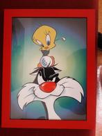 Vintage Tweety en Sylvester Warner, Verzamelen, Stripfiguren, Ophalen, Looney Tunes, Zo goed als nieuw, Plaatje, Poster of Sticker