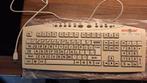 Grootletter toetsenbord met USB – nauwelijks gebruikt, Computers en Software, Toetsenborden, Gebruikt, Ergonomisch, Ophalen of Verzenden