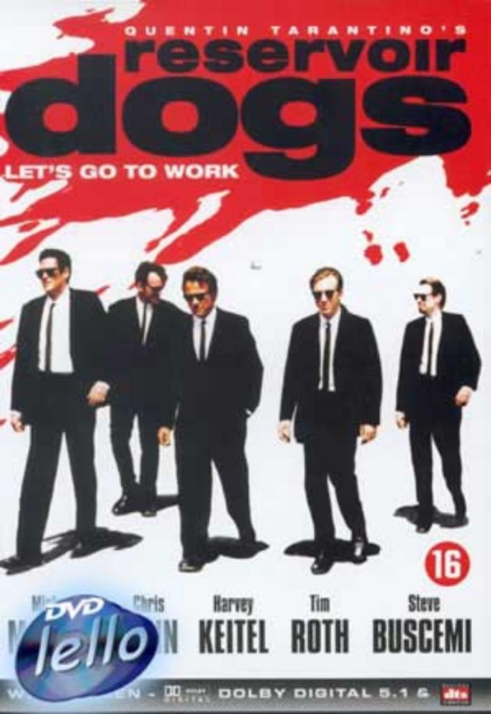 Reservoir Dogs (1992 Harvey Keitel Tim Roth Michael Madsen), Cd's en Dvd's, Dvd's | Thrillers en Misdaad, Zo goed als nieuw, Actiethriller