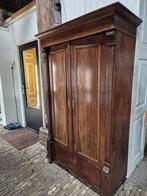 Antieke hangkast 1,16 m x 0,55 m x 1,86 m, Antiek en Kunst, Ophalen