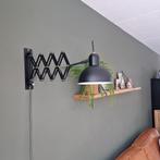 Industriële harmonica/schaar wandlamp zwart It's about RoMi, Ophalen, Zo goed als nieuw, Metaal, Industrieel