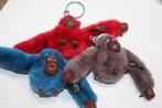 3 Kipling sleutelhangers / origineel aapjes als nieuw, Verzenden, Zo goed als nieuw