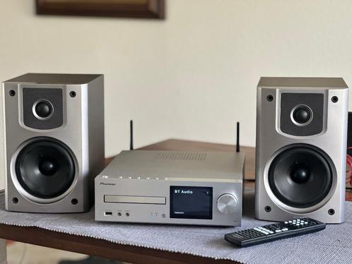 Pioneer X-HM72 bluetooth streamer/cd-receiver met Airplay, Audio, Tv en Foto, Stereo-sets, Gebruikt, Cd-speler, Tuner of Radio