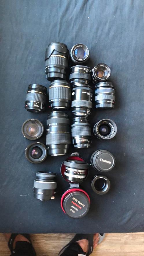 Canon ,Tamron Diverse Lenzen in goede staat prr stuk te koop, Audio, Tv en Foto, Fotografie | Lenzen en Objectieven, Gebruikt