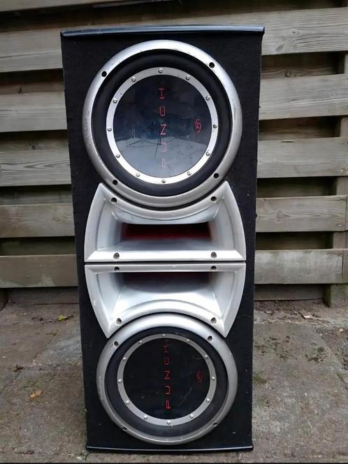 Rockford fosgate p1 2x10inch, Auto diversen, Autospeakers, Gebruikt, Ophalen of Verzenden