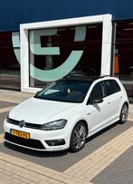 VW Golf 7 Highline 1.4 TSI 140PK | Panoramadak | Wit, Auto's, Automaat, Zwart, Wit, Hatchback