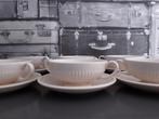 Wedgwood Edme soepkommen met schotels in Nieuwstaat Per stuk, Huis en Inrichting, Ophalen, Zo goed als nieuw, Wedgwood, Kop(pen) en/of Schotel(s)