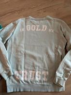 Mooie trui In Gold we trust mt 14Y, Ophalen, Zo goed als nieuw, Trui of Vest