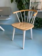 Houten spijlen stoel, Wit, Ophalen of Verzenden, Zo goed als nieuw, Eén