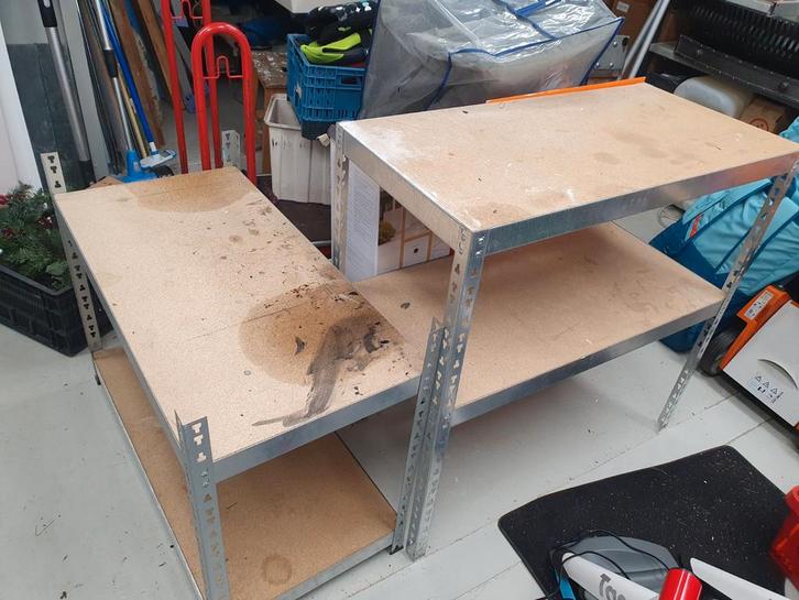 3 Handige Stellingen Rekjes, Huis en Inrichting, Kasten | Stellingkasten, Gebruikt, Ophalen