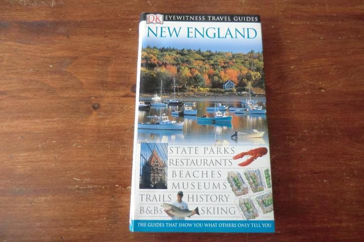 reisgids - New England - capitool (2006) / Boston, USA, Boeken, Reisgidsen, Gelezen, Reisgids of -boek, Noord-Amerika, Capitool