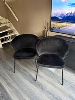 Admit eetkamerstoelen zwart 4stuks, Huis en Inrichting, Stoelen, Ophalen of Verzenden, Zo goed als nieuw, Zwart, Vier
