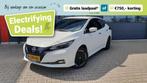 Nissan LEAF Tekna 40 kWh *Gratis Laadpaal!*, Auto's, Nissan, 12 maanden, Gebruikt, Leder en Stof, Wit