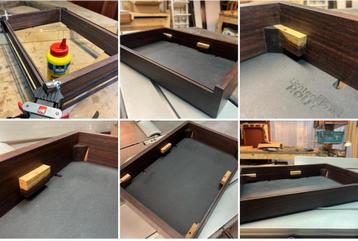 Houten plint Thorens TD125 (plinth, fijnhout) beschikbaar voor biedingen