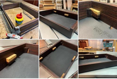 Houten plint Thorens TD125 (plinth, fijnhout), Audio, Tv en Foto, Platenspelers, Nieuw, Platenspeler-onderdeel, Thorens, Ophalen of Verzenden