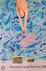 David Hockney - Diver - Officiele zegels, Ophalen of Verzenden