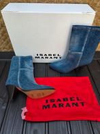 Isabel Marant enkellaarsjes Rouxa denim mt 38, Isabel Marant, Blauw, Lage of Enkellaarzen, Nieuw
