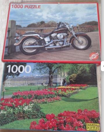 Puzzels motor tulpen1000 stukjes bloemen legpuzzel  beschikbaar voor biedingen
