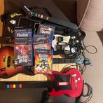 Grote collectie Guitar Hero Playstation 2 (PS2)  incl dongle, Gebruikt, Ophalen of Verzenden